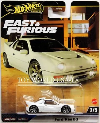 2024 Hot Wheels Fast & Furious Premium Mix 1 #2 Ford RS200 • $9.60