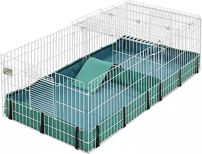 Guinea Habitat Plus Guinea Pig Cage By MidWest W/ Top Panel 47L X 24W X 14H • $101.93