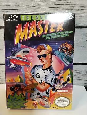 NES Nintendo Game TREASURE MASTER - NEW & Factory Sealed With Authentic H-Seam! • $315