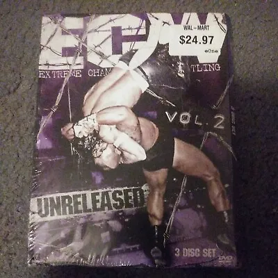 NEW ECW Unreleased Volume 2 Two Extreme Championship Wrestling DVD Wwe Wwf Aew  • $17.94