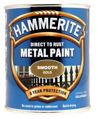 £16.49 • Buy Hammerite Metal Paint 750ML Smooth / Hammered / Satin