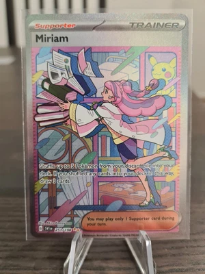 $210 • Buy Miriam 251/198 Special Alternate Rare Trainer Scarlet & Violet Base Set Pokemon