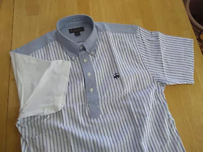 NWOT Brooks Brothers Button Down Collar Fun Shirt Popover USA Large MSRP $140 • $64