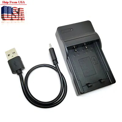 Battery Charger For DE-A66 B Panasonic Lumix DMC-ZS15 DMC-ZS19 DMC-ZS20 DMC-ZS25 • $14.99