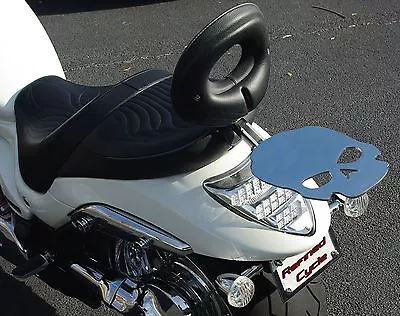 $179.99 • Buy Skull Luggage Rack For Corbin Removable Backrest Seat, Dual Tour, Ovalbac, LR2