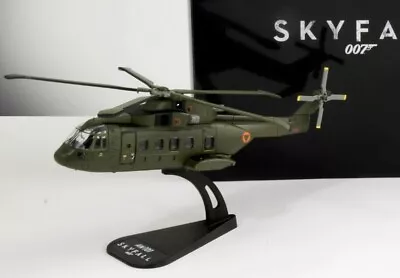 James Bond 007 Skyfall Agusta Westland Helicopter Collectable 1/100 Scale Model • £9.99