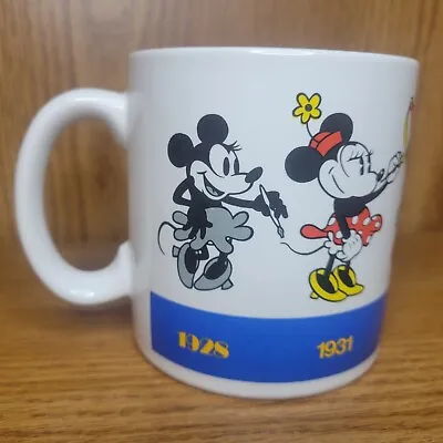 Vintage Minnie Mouse Mug Through The Years 1928 Till 1990 Walt Disney Applause • $5.97