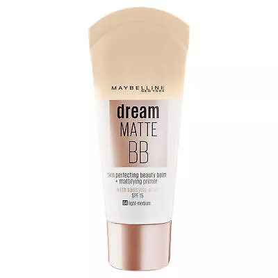 Maybelline New York Dream Matte BB 30ml SPF15 - 04 Light Medium • £8.45