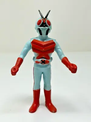 Vintage 1970s Kamen Rider X Soft Vinyl Figure 5” Poppy JAPAN • $53