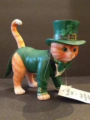 £24.18 • Buy ⭐Hamilton Collection Purr-fect Lucky CHARM PAWS-ITIVELY LUCKY Cat Figurine #0709