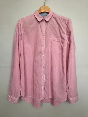 Gaastra Fine Yacht Sails Canvas& Rigging Striped Shirt Pink – Size Xxl • $19.99