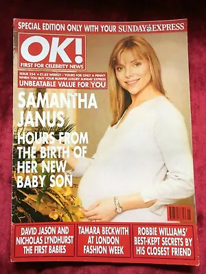 OK! Mag #254 SAMANTHA JANUS Jonathan Wilkes Nicholas Lyndhurst Julia Carling UK • £9.99