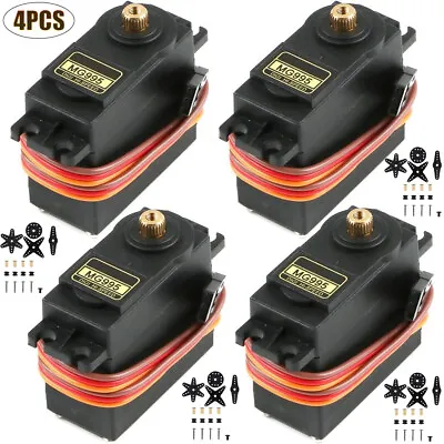 Micro Servo Motor Kit MG995 20KG High Torque 180° For RC Helicopter Drone Car • $23.35