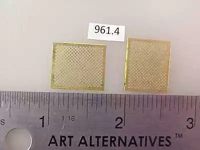 $6.95 • Buy BRASS O Overland Diesel Etched Screen Material (2) #961-4