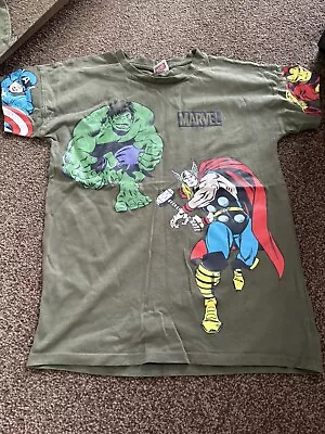 Boys Marvel T-shirt Age 11 • £0.99