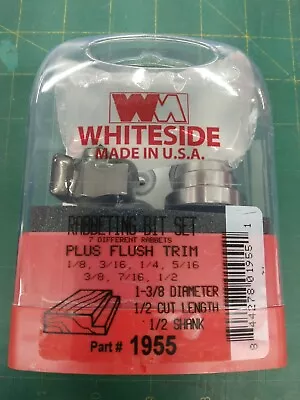 Whiteside 1955 Multi-Rabbet Bit Set  • $73.79