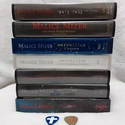 MALICE MIZER VHS 7-Piece Collection With 2 Picks Set - Cool Used Items  • $213.40