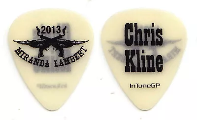 Miranda Lambert Chris Kline Glow Guitar Pick - 2013 Locked And Reloaded Tour • $9.99