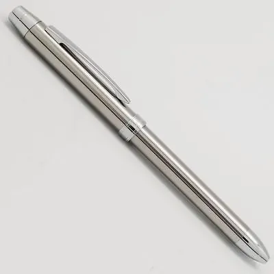 Padrino Stainless Steel Multi-Function Pen - Black/Red/.5mm Pencil Made In Japan • $29.50