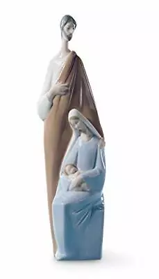 LLADRÓ Nativity Figurine Porcelain The Holy Family Mary Joseph Baby Jesus Figure • $206.04