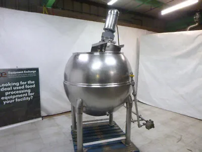 Groen 200 Gallon Spherical Jacketed Scraper Agitated Kettle INA-200-SP • $7000
