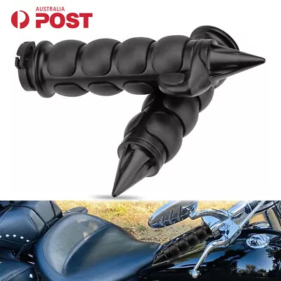 1  Inch CNC Motorcycle Handlebar Grip Throttle Boss For Harley FLSTC Softail AU • $27.99