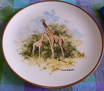 Wedgwood David Shepherd Giraffe Plate 27cm • £10