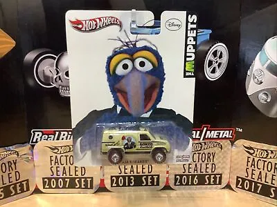 Hot Wheels The Muppets Gonzo Baja Breaker With Real Riders LR • $15