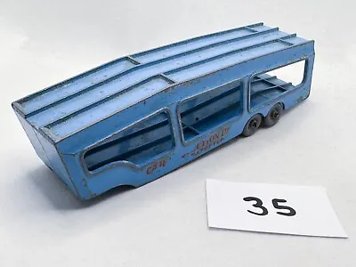 Vintage Matchbox Accessory Pack # A-2 Bedford Car Transporter Trailer Blue Gpw • £14