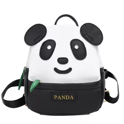  Cartoon Panda Pattern Lovely Travel Backpack Rucksack School Bag Shoulders Bag • £14.89