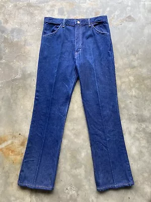 Vintage Sears Roebucks Jeans Mens Size 34X32 Dark Wash EUC • $34.99