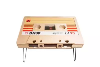 Table Cassette Tape BASF - Unique Living Room Coffee Table  • $690