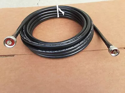 Times Microwave LMR-400 N Male To N Male Ham Radio Antenna Coax Cable LOT • $31
