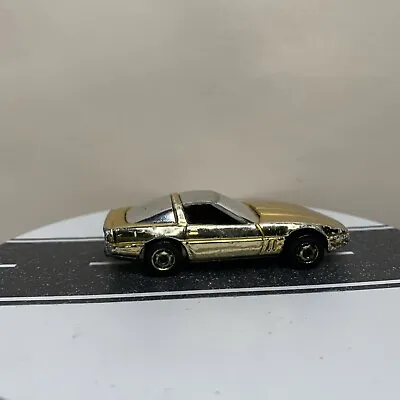 1990 Hot Wheels  HW Billionth Car 80's Chevy Corvette C4 Hardtop Gold As-is VTG • $9.95