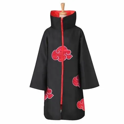 $18.99 • Buy Naruto Akatsuki Cloak Robe Cape Jacket Small Size For Adults/ Big Kids (S)
