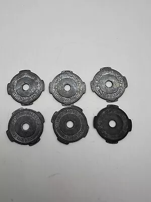 Lot Of 6 Vintage 45 RPM Metal Adapter (Webster Chicago Corporation) • $5.99