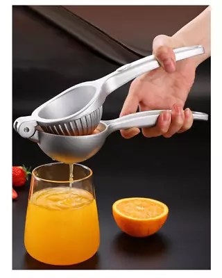 Orange Lemon Fruit Juicer Manual Squeezer Hand Press Machine Kitchen Zinc Alloy • £9.95