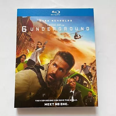 6 Underground (2019) - Blu-ray Movie BD 1-Disc All Region New • $26.39