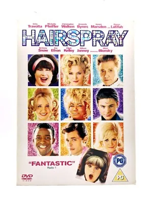 Hairspray - DVD - John Travolta / Zac Efron - Incl Picture Cards - Free Shipping • £2.75