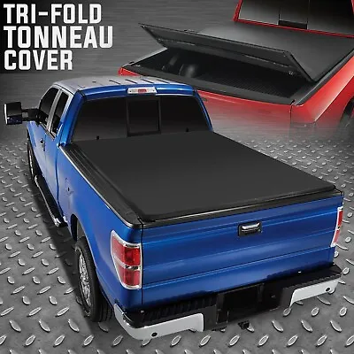 For 97-04 Ford F150 Truck 6.5' Bed Tri-fold Adjustable Soft Trunk Tonneau Cover • $179.88
