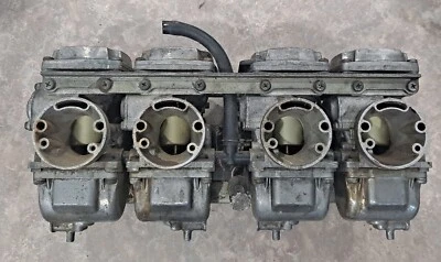 $299.99 • Buy Kawasaki KZ 1000 Carbs 34mm Mikuni Carburetors Z1 R Z Caps Bowls Floats 34 LTD C