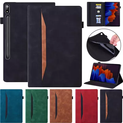 For Samsung Galaxy Tab S9 11  S9 Plus Ultra Tablet Case Leather Folio Book Cover • $7.59