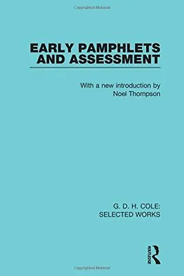 G. D. H. Cole: Early Pamphlets & Assessment (RL Thompson.. • £171.59