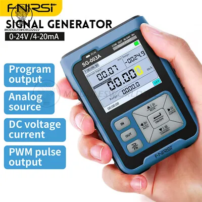 FNIRSI SG-003A PWM 4-20mA Signal Generator /Adjustable Current Voltage Simulator • $79.88