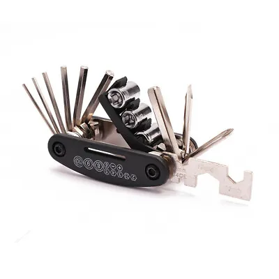 Multifunction Repair Tool Kit Allen Key Hex Socket Wrench For Motorcycle • $19.98