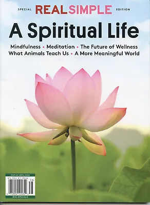 Real Simple Magazine: A Spiritual Life Mindfullness Meditation • $5.95
