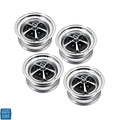 69-70 Camaro Nova Chevelle SS Chrome Plated Wheels Set 15 X 7 & 15 X 8 New • $1119.99