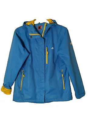 TARGETDRY Xtreme Series 'Altitude' Blue & Yellow Anorak Coat Size 12 • £9.99