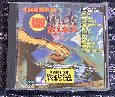 CD Thump N House Quick Mixx KRAZE INNER CITY STACEY Q SHARON S. MASTERS AT WORK • $12
