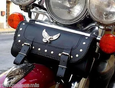 $46.06 • Buy Fork Saddlebag Leather Eagle / Nails - V-Rod Night Rod Leonart VN Intruder